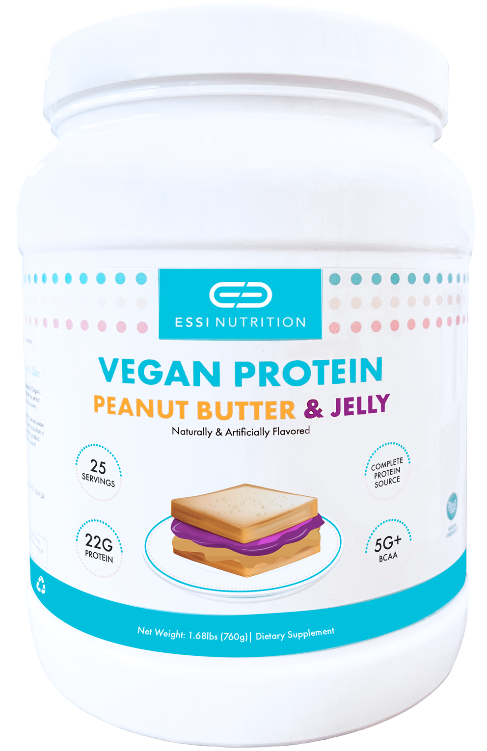 VEGAN PEANUT BUTTER & JELLY PROTEIN